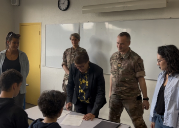 Saumur. Le collège Saint-André ouvre une classe Défense avec les Ecoles Militaires de Saumur
