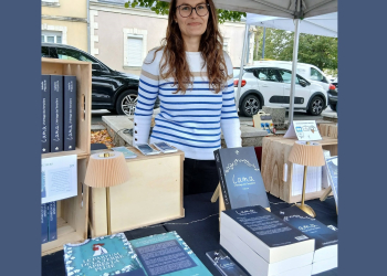 17 octobre à Saumur. Isabelle Piquelin en dédicace à l’espace culturel de E. Leclerc.