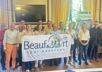 Top départ du semi-marathon de Beaufort-en-Anjou !