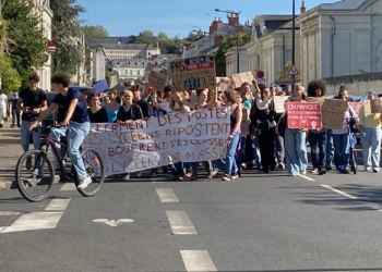 Saumur. Ces lycéens veulent faire entendre leurs revendications, au-delà des violences et dégradations
