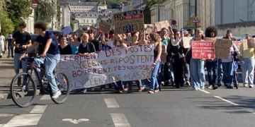 Saumur. Ces lycéens veulent faire entendre leurs revendications, au-delà des violences et dégradations