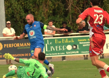Football. Coupe de France. Saumur, Tchao la coupe…