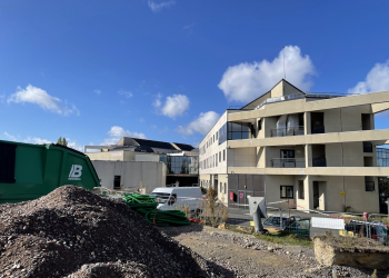 Saumur. En images : Le chantier de modernisation des urgences du Centre Hospitalier avance à bon rythme